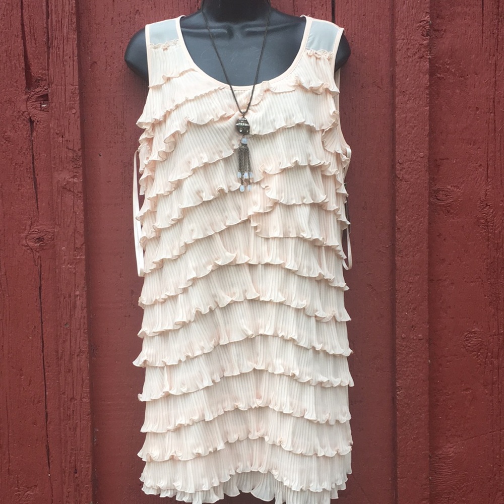 * SOLD PLUS NWT Layered Ruffle Top
